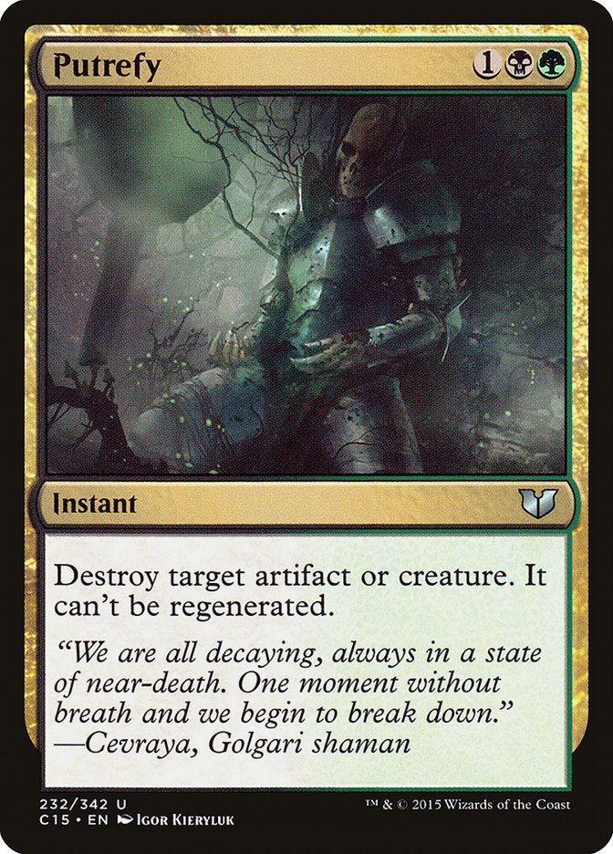 Putrefy [Commander 2015] | Game Master's Emporium (The New GME)