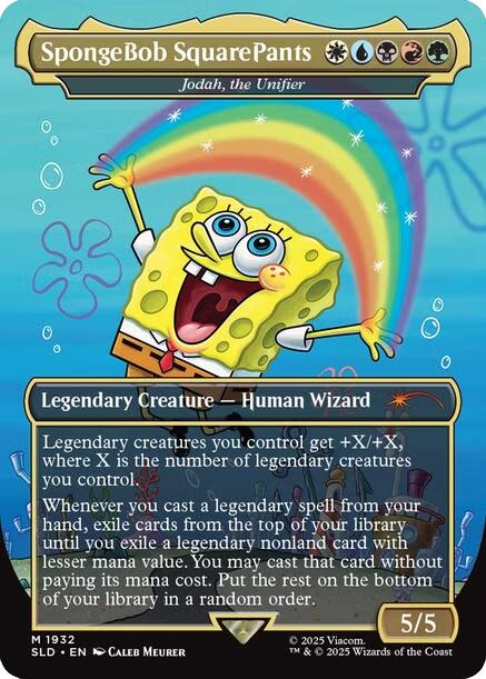 SpongeBob SquarePants - Jodah, the Unifier [Secret Lair Drop Series] | Game Master's Emporium (The New GME)