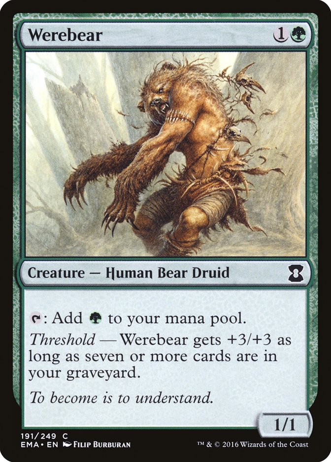 Werebear [Eternal Masters] | Game Master's Emporium (The New GME)
