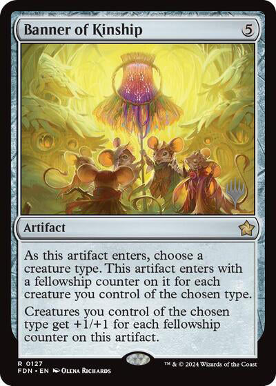 Banner of Kinship (Promo Pack) [Foundations Promos] | Game Master's Emporium (The New GME)
