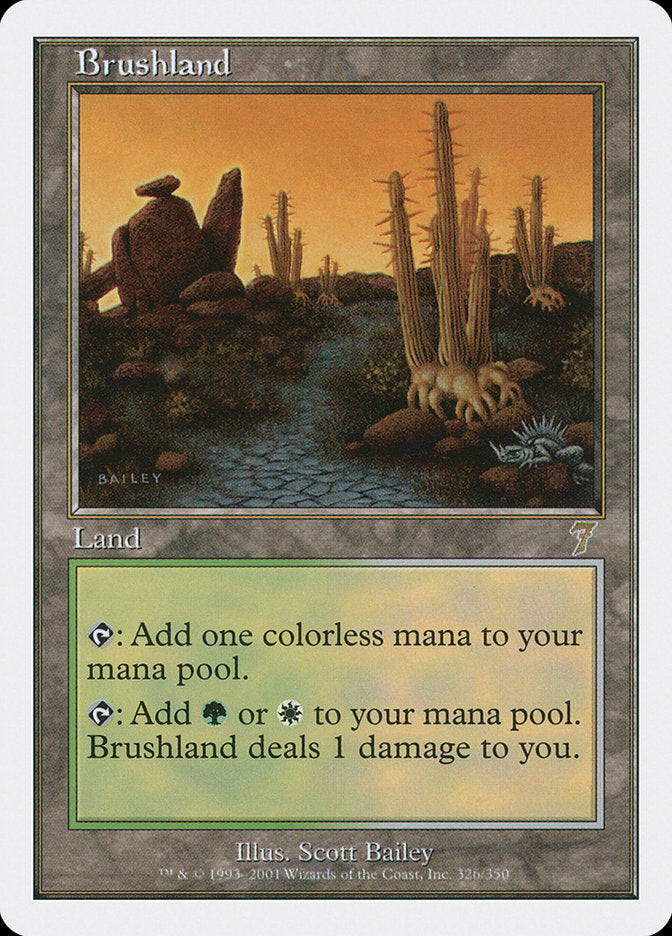 Brushland [Seventh Edition] | Game Master's Emporium (The New GME)