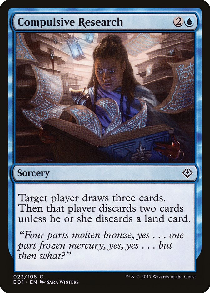 Compulsive Research [Archenemy: Nicol Bolas] | Game Master's Emporium (The New GME)