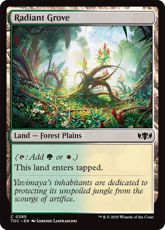 Radiant Grove [Tarkir: Dragonstorm Commander] | Game Master's Emporium (The New GME)
