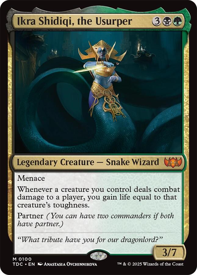 Ikra Shidiqi, the Usurper [Tarkir: Dragonstorm Commander] | Game Master's Emporium (The New GME)