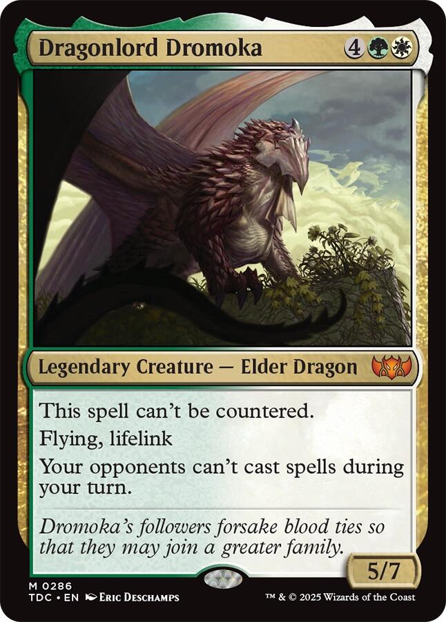 Dragonlord Dromoka [Tarkir: Dragonstorm Commander] | Game Master's Emporium (The New GME)