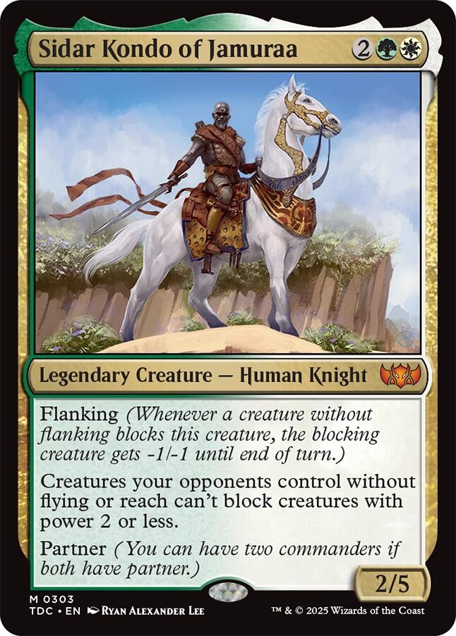 Sidar Kondo of Jamuraa [Tarkir: Dragonstorm Commander] | Game Master's Emporium (The New GME)