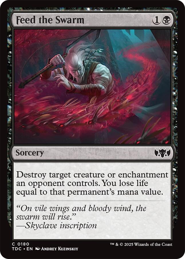 Feed the Swarm [Tarkir: Dragonstorm Commander] | Game Master's Emporium (The New GME)