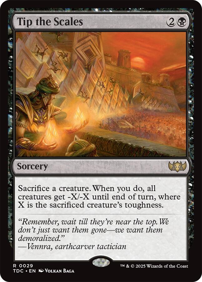 Tip the Scales [Tarkir: Dragonstorm Commander] | Game Master's Emporium (The New GME)