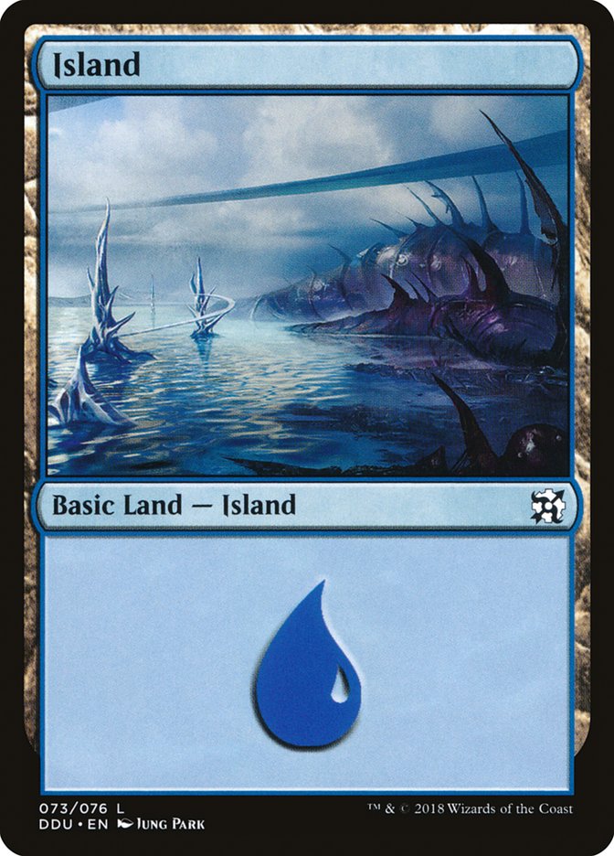 Island (73) [Duel Decks: Elves vs. Inventors] | Game Master's Emporium (The New GME)