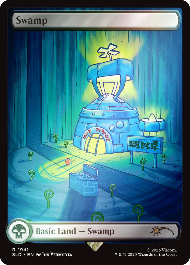 Swamp (1941) (Rainbow Foil) [Secret Lair Drop Series] | Game Master's Emporium (The New GME)
