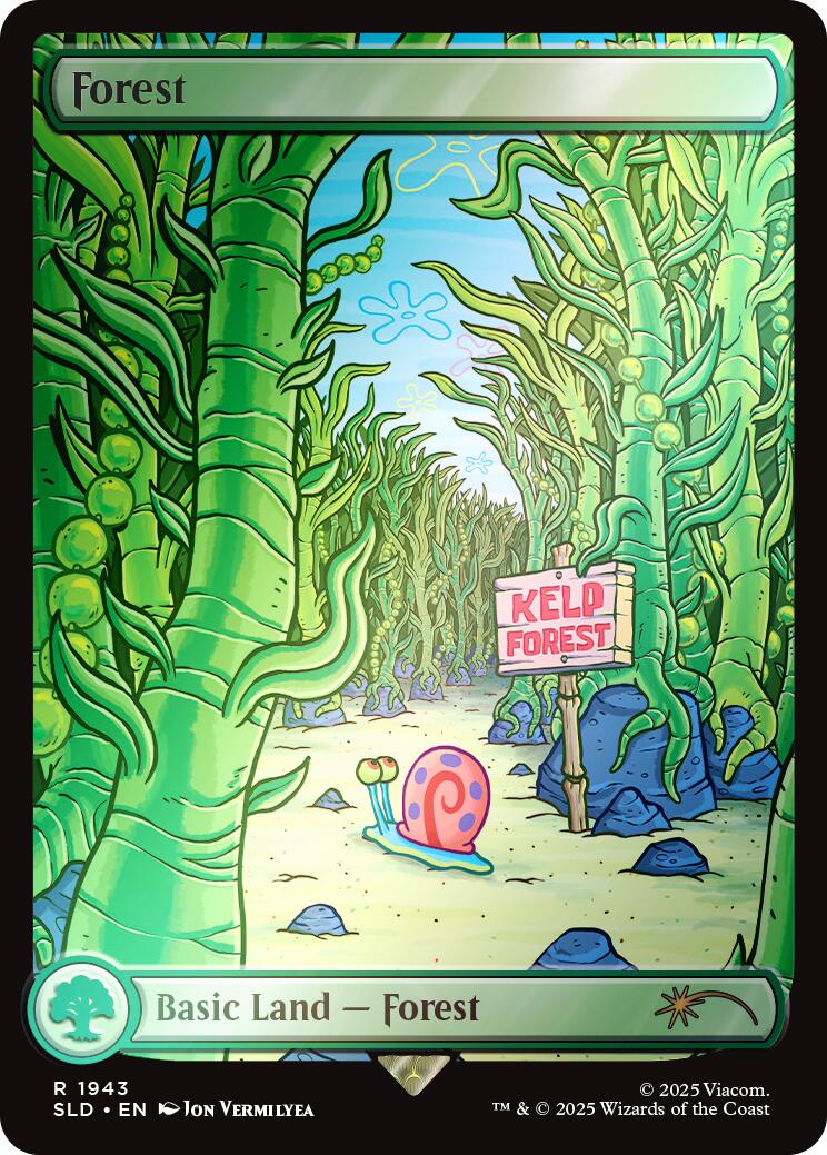 Forest (1943) (Rainbow Foil) [Secret Lair Drop Series] | Game Master's Emporium (The New GME)