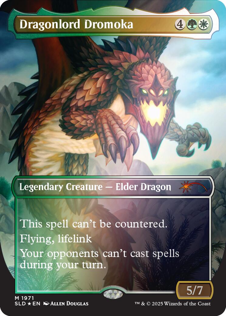 Dragonlord Dromoka (Rainbow Foil) [Secret Lair Drop Series] | Game Master's Emporium (The New GME)