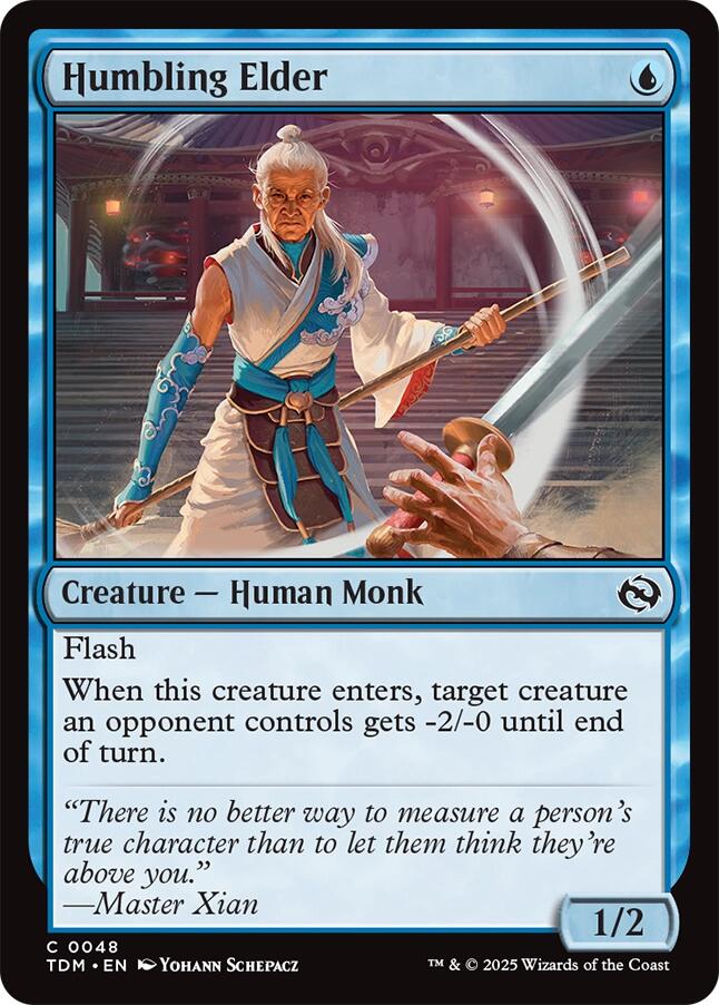 Humbling Elder [Tarkir: Dragonstorm] | Game Master's Emporium (The New GME)