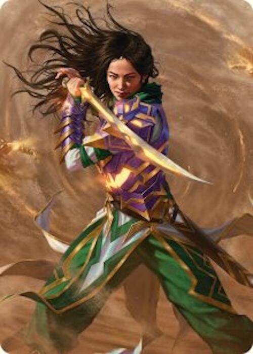 Descendant of Storms Art Card (2/54) [Tarkir: Dragonstorm Art Series] | Game Master's Emporium (The New GME)