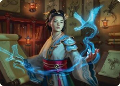 Dragonologist Art Card (6/54) [Tarkir: Dragonstorm Art Series] | Game Master's Emporium (The New GME)