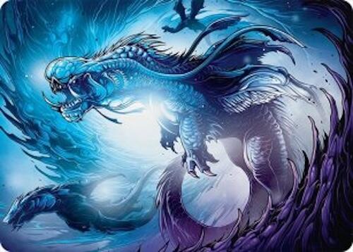 Roiling Dragonstorm Art Card (33/54) [Tarkir: Dragonstorm Art Series] | Game Master's Emporium (The New GME)