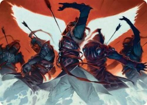 Desperate Measures Art Card (11/54) [Tarkir: Dragonstorm Art Series] | Game Master's Emporium (The New GME)