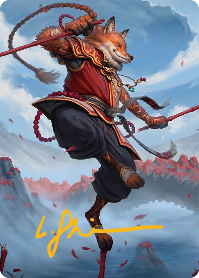 Equilibrium Adept Art Card (16/54) (Gold-Stamped Signature) [Tarkir: Dragonstorm Art Series] | Game Master's Emporium (The New GME)