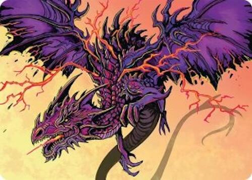 Stormshriek Feral Art Card (35/54) [Tarkir: Dragonstorm Art Series] | Game Master's Emporium (The New GME)