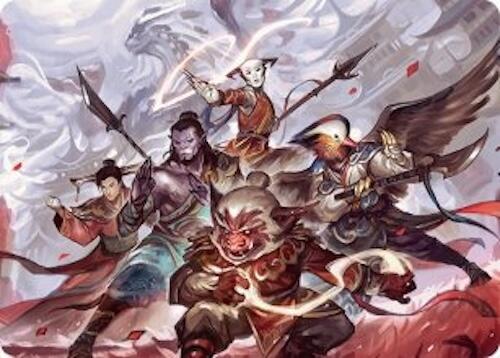 Will of the Jeskai Art Card (54/54) [Tarkir: Dragonstorm Art Series] | Game Master's Emporium (The New GME)
