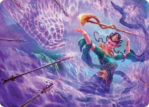 Snakeskin Veil Art Card (19/54) [Tarkir: Dragonstorm Art Series] | Game Master's Emporium (The New GME)