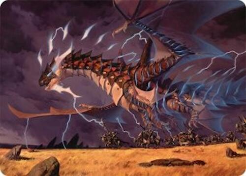 Neriv, Heart of the Storm Art Card (25/54) [Tarkir: Dragonstorm Art Series] | Game Master's Emporium (The New GME)