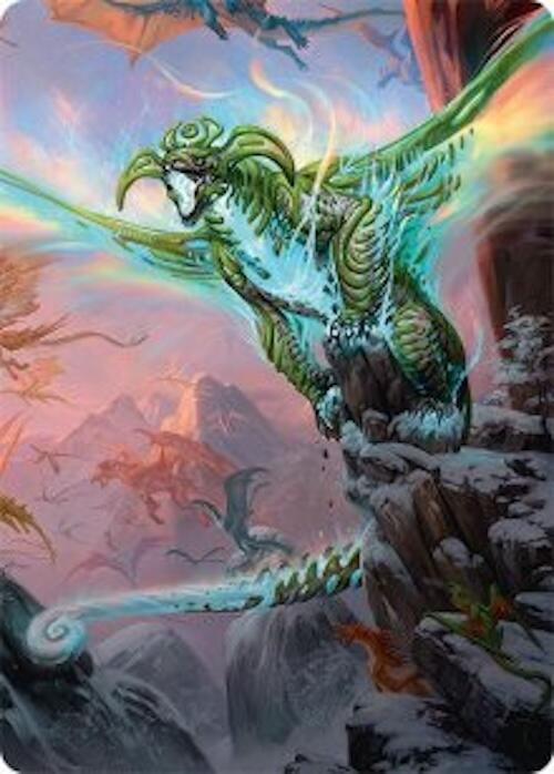 Ureni of the Unwritten Art Card (51/54) [Tarkir: Dragonstorm Art Series] | Game Master's Emporium (The New GME)