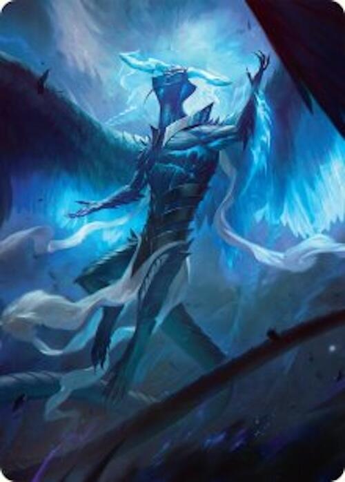 Ugin, Eye of the Storms Art Card (1/54) [Tarkir: Dragonstorm Art Series] | Game Master's Emporium (The New GME)