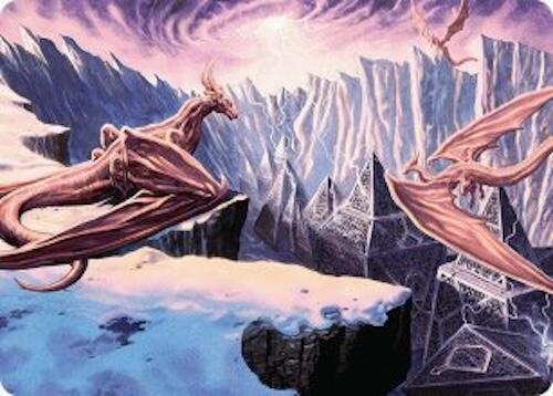 Maelstrom of the Spirit Dragon (42/54) [Tarkir: Dragonstorm Art Series] | Game Master's Emporium (The New GME)