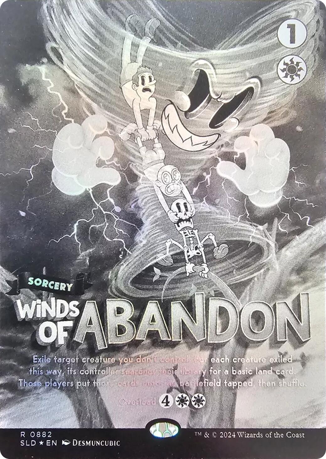 Winds of Abandon (Black & White Foil) [Secret Lair Drop Series] | Game Master's Emporium (The New GME)