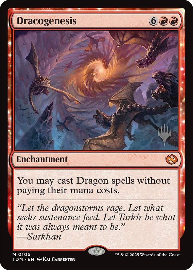 Dracogenesis [Tarkir: Dragonstorm Promos] | Game Master's Emporium (The New GME)