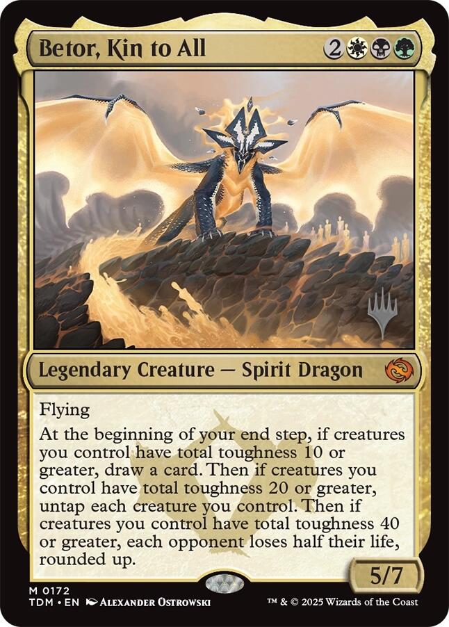 Betor, Kin to All [Tarkir: Dragonstorm Promos] | Game Master's Emporium (The New GME)