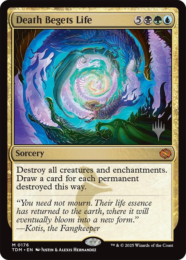 Death Begets Life [Tarkir: Dragonstorm Promos] | Game Master's Emporium (The New GME)