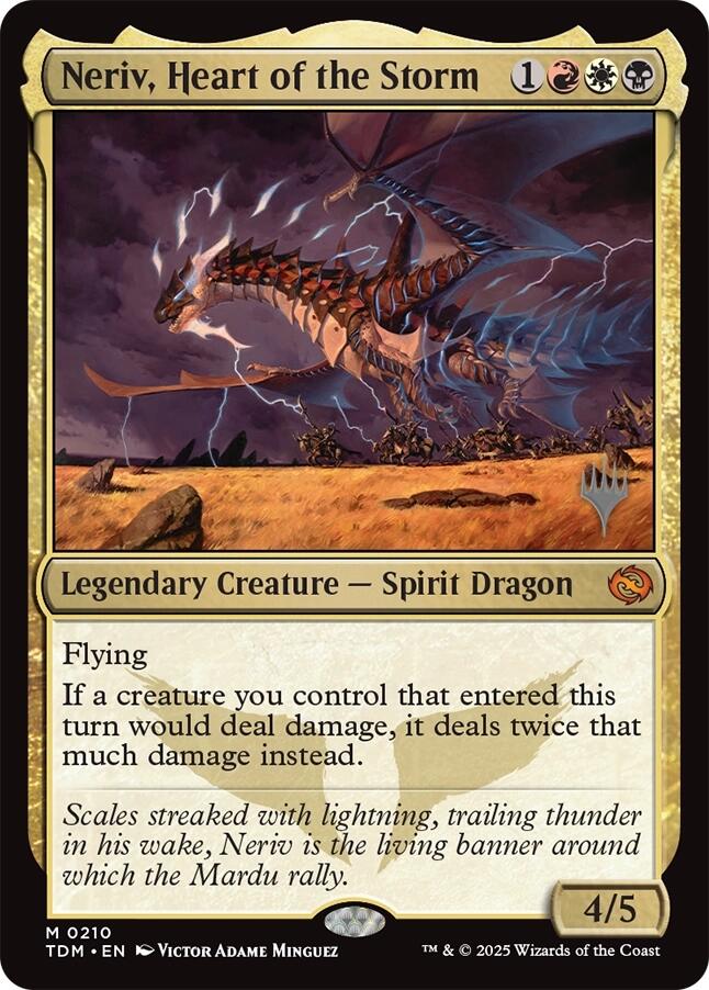 Neriv, Heart of the Storm [Tarkir: Dragonstorm Promos] | Game Master's Emporium (The New GME)
