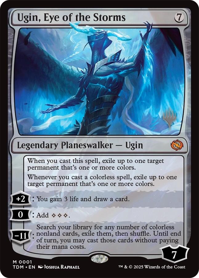 Ugin, Eye of the Storms [Tarkir: Dragonstorm Promos] | Game Master's Emporium (The New GME)