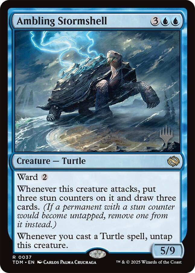 Ambling Stormshell [Tarkir: Dragonstorm Promos] | Game Master's Emporium (The New GME)