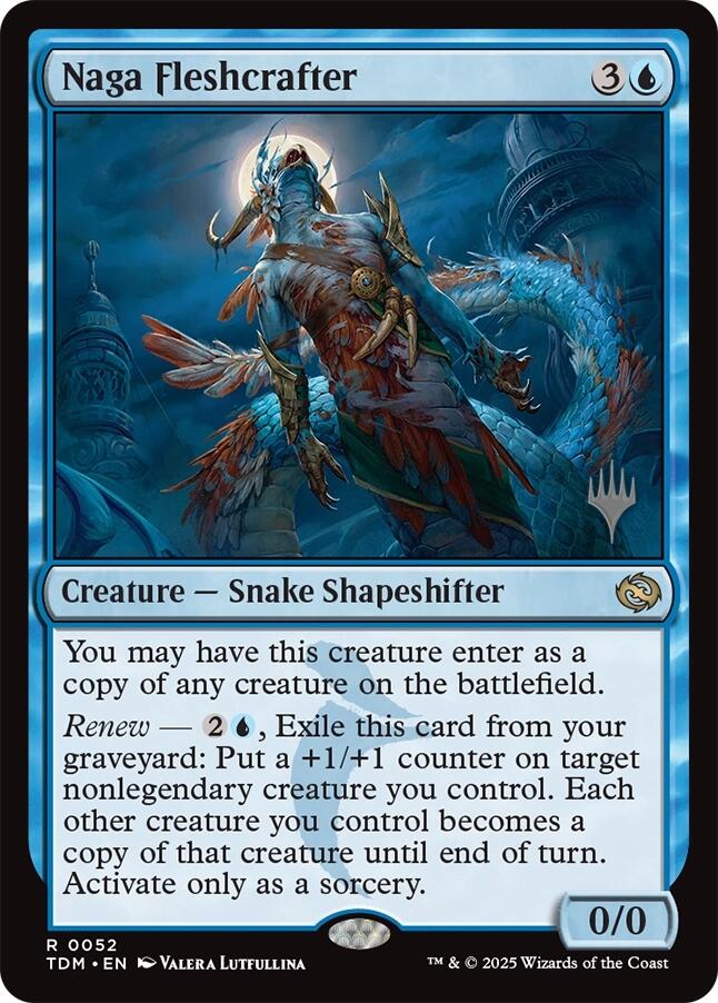 Naga Fleshcrafter [Tarkir: Dragonstorm Promos] | Game Master's Emporium (The New GME)