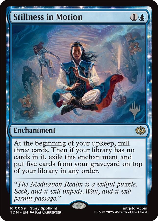 Stillness in Motion [Tarkir: Dragonstorm Promos] | Game Master's Emporium (The New GME)