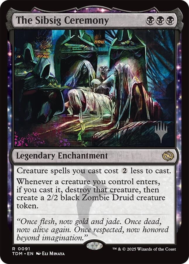 The Sibsig Ceremony [Tarkir: Dragonstorm Promos] | Game Master's Emporium (The New GME)