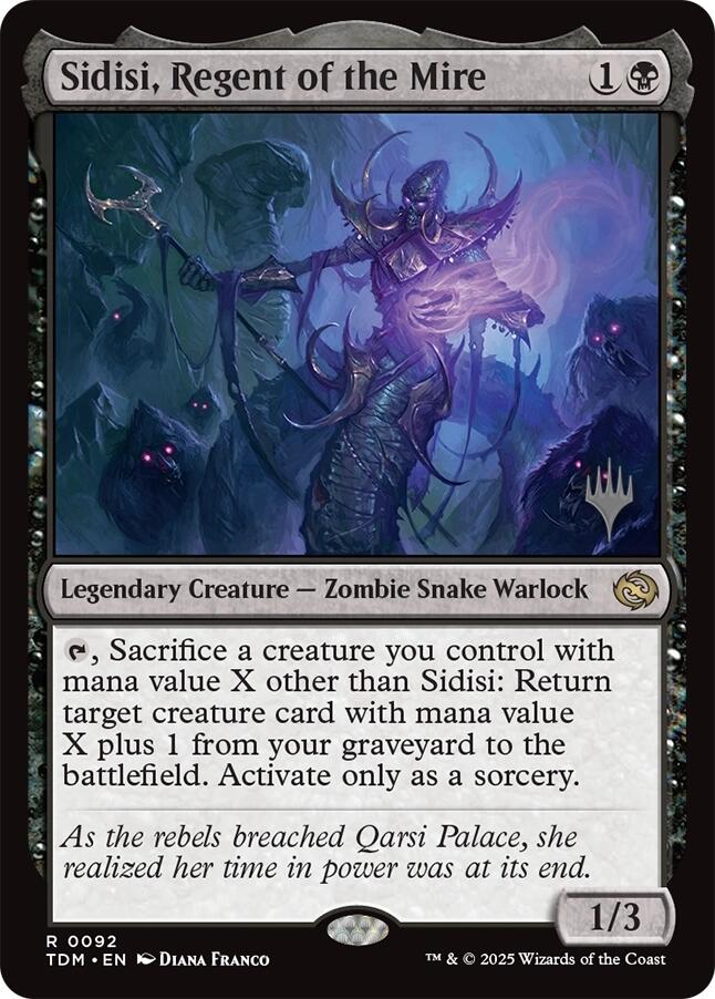 Sidisi, Regent of the Mire [Tarkir: Dragonstorm Promos] | Game Master's Emporium (The New GME)
