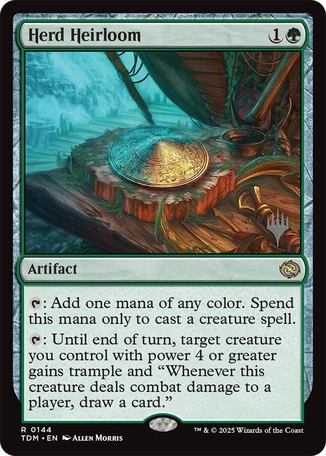Herd Heirloom [Tarkir: Dragonstorm Promos] | Game Master's Emporium (The New GME)