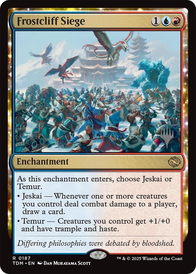 Frostcliff Siege [Tarkir: Dragonstorm Promos] | Game Master's Emporium (The New GME)