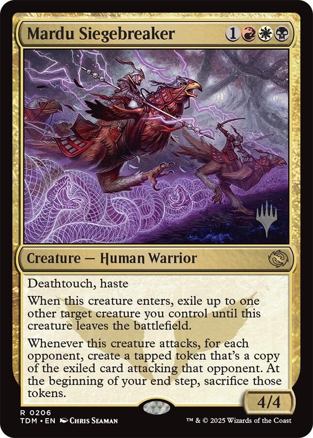 Mardu Siegebreaker [Tarkir: Dragonstorm Promos] | Game Master's Emporium (The New GME)