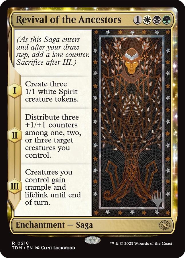 Revival of the Ancestors [Tarkir: Dragonstorm Promos] | Game Master's Emporium (The New GME)