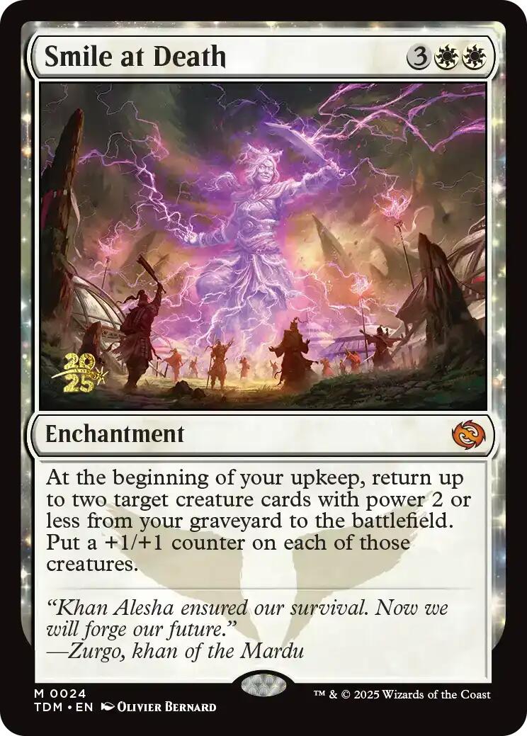 Smile at Death [Tarkir: Dragonstorm Prerelease Promos] | Game Master's Emporium (The New GME)