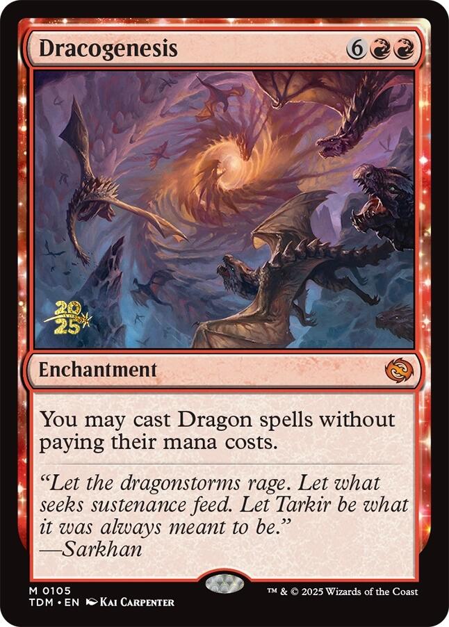 Dracogenesis [Tarkir: Dragonstorm Prerelease Promos] | Game Master's Emporium (The New GME)