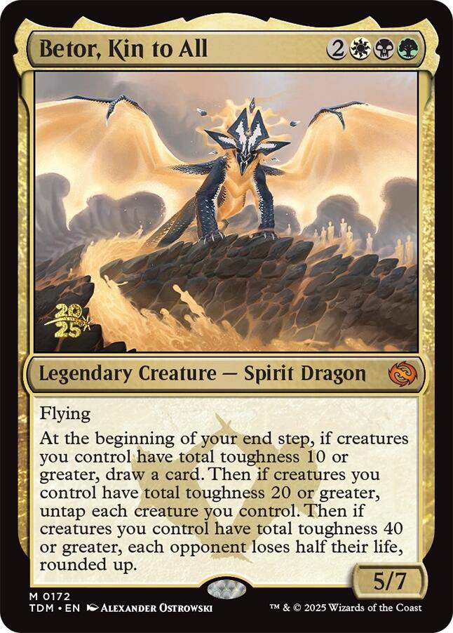 Betor, Kin to All [Tarkir: Dragonstorm Prerelease Promos] | Game Master's Emporium (The New GME)