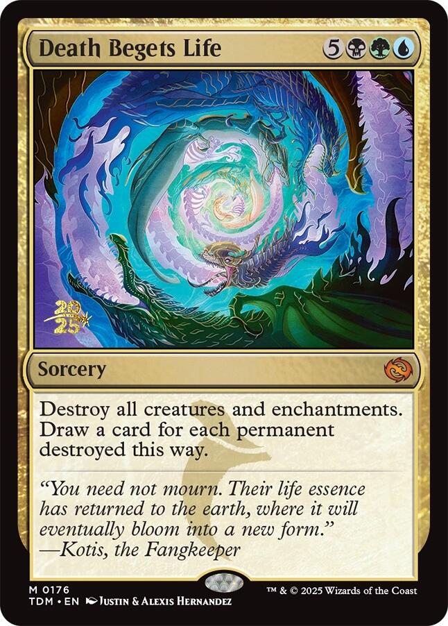 Death Begets Life [Tarkir: Dragonstorm Prerelease Promos] | Game Master's Emporium (The New GME)