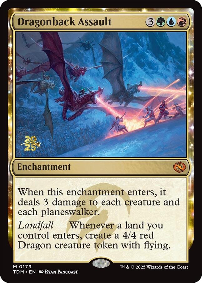 Dragonback Assault [Tarkir: Dragonstorm Prerelease Promos] | Game Master's Emporium (The New GME)