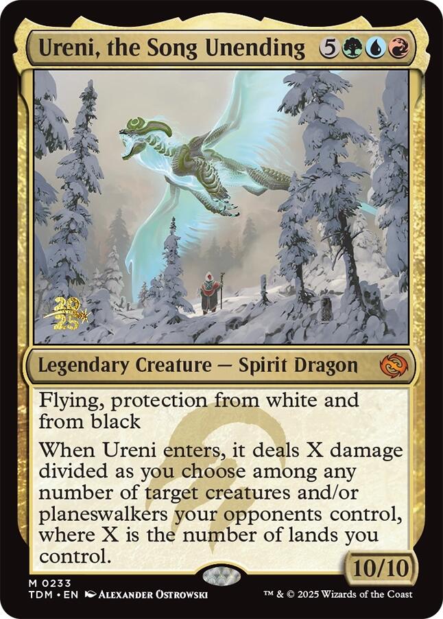 Ureni, the Song Unending [Tarkir: Dragonstorm Prerelease Promos] | Game Master's Emporium (The New GME)